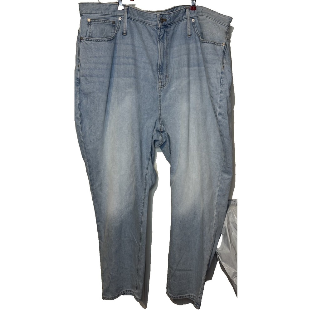 Madewell Women's Jeans The Curvy Perfect Vintage Tapered Light Wash Denim 36 NWT